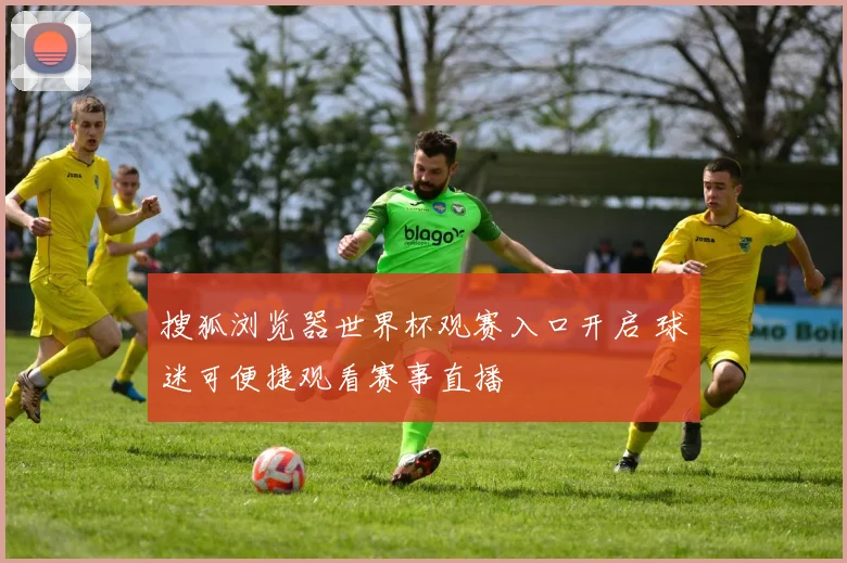 搜狐浏览器世界杯观赛入口开启 球迷可便捷观看赛事直播